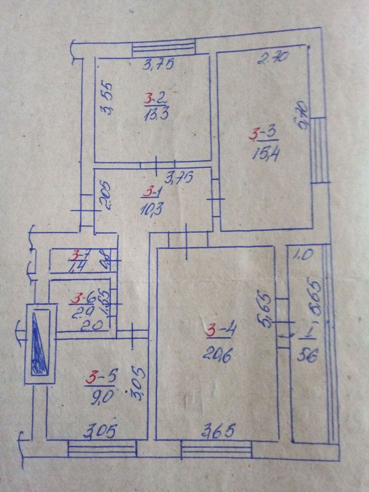 Обʼєкт нерухомості: 3 КІМ. КВАРТИРА, ПЛОЩА - 94 м², ЦІНА - 12 000 $
 — HUBTRUST, Вінниця