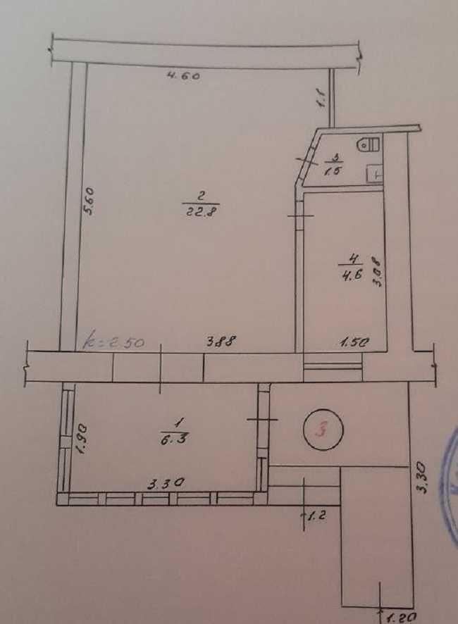 Обʼєкт нерухомості: ПЛОЩА - 35 м², ЦІНА - 55 000 $
, Замостянський — HUBTRUST, Вінниця