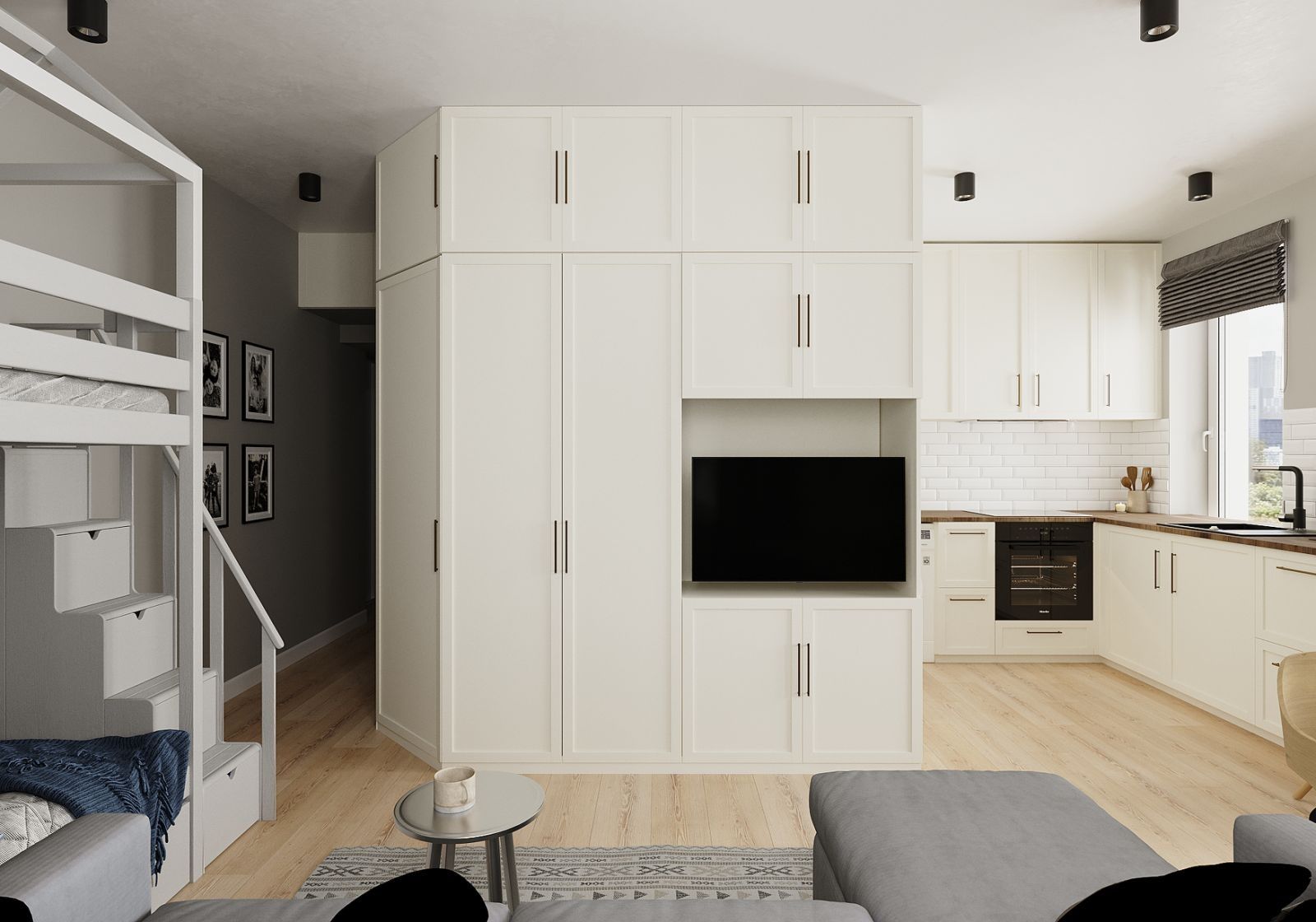 1 КІМ. КВАРТИРА, ПЛОЩА - 28 м², ЦІНА - 40 000 $
