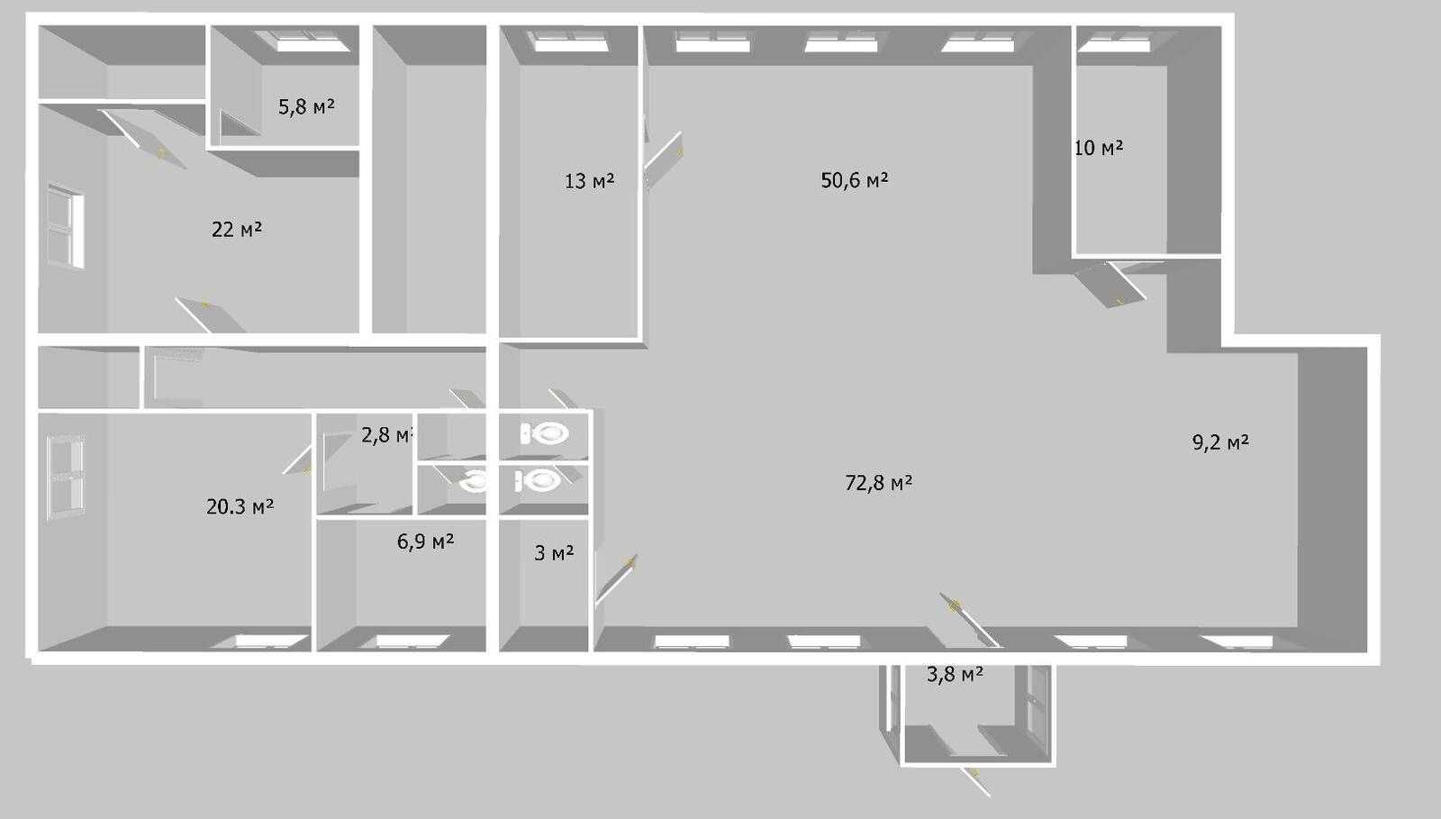 Обʼєкт нерухомості: ПЛОЩА - 220 м², ЦІНА - 265 000 $
, Замостянський — HUBTRUST, Вінниця