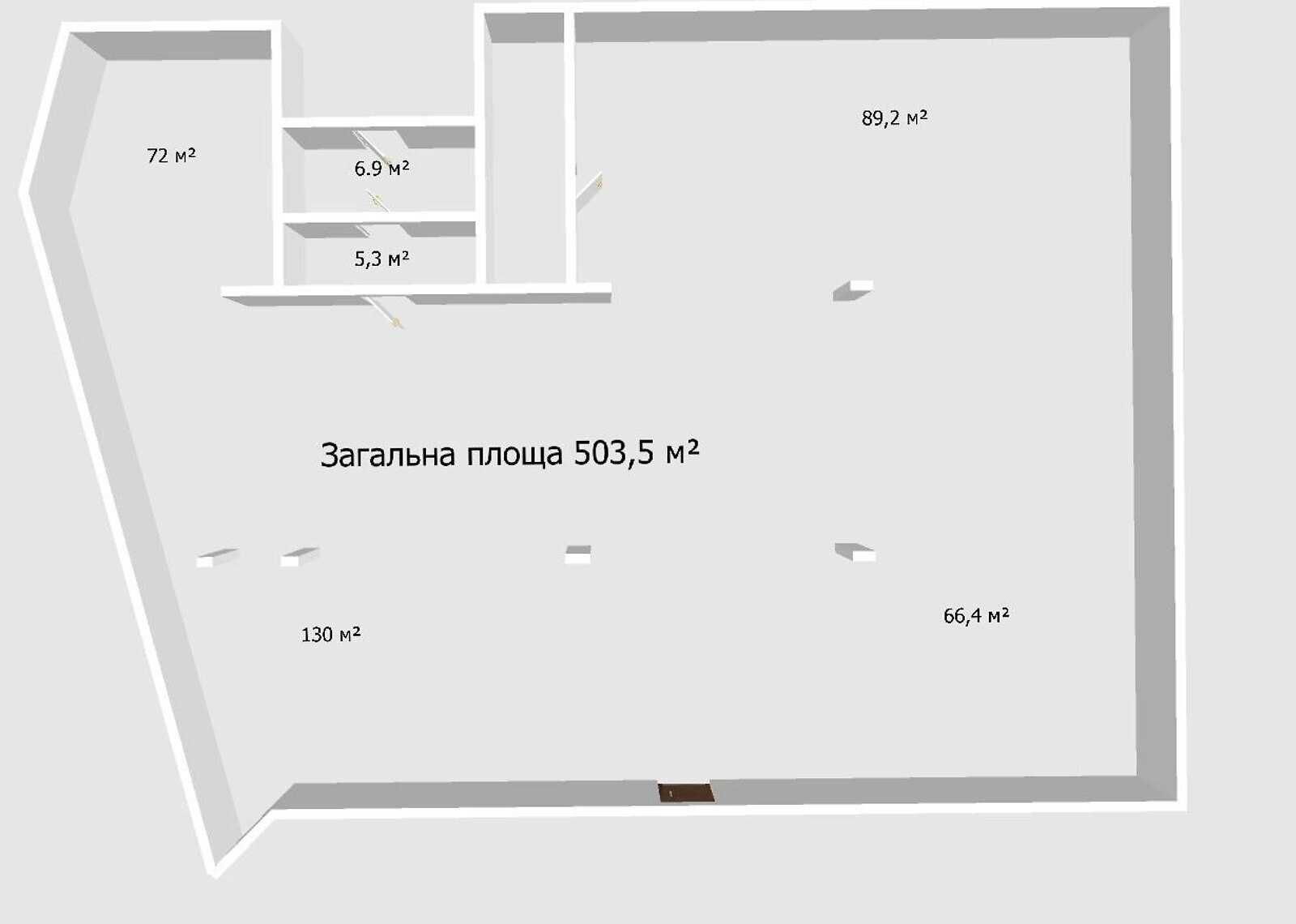Обʼєкт нерухомості: ПЛОЩА - 503 м², ЦІНА - 1 057 000 $
, Замостянський — HUBTRUST, Вінниця