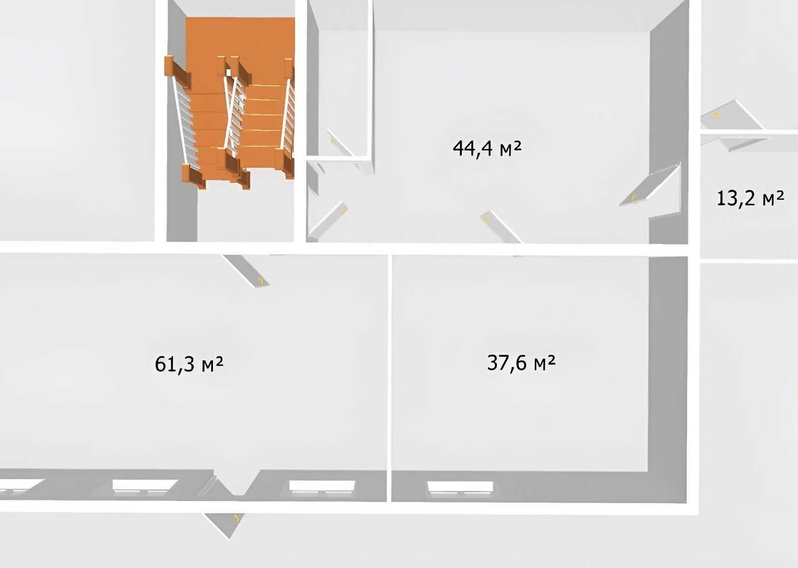 Обʼєкт нерухомості: ПЛОЩА - 156.5 м², ЦІНА - 867 $
, Ленінський — HUBTRUST, Вінниця