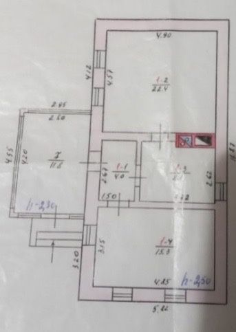 Обʼєкт нерухомості: 3 КІМ. БУДИНОК, ПЛОЩА - 60 м², ЦІНА - 2 500 $
 — HUBTRUST, Вінниця