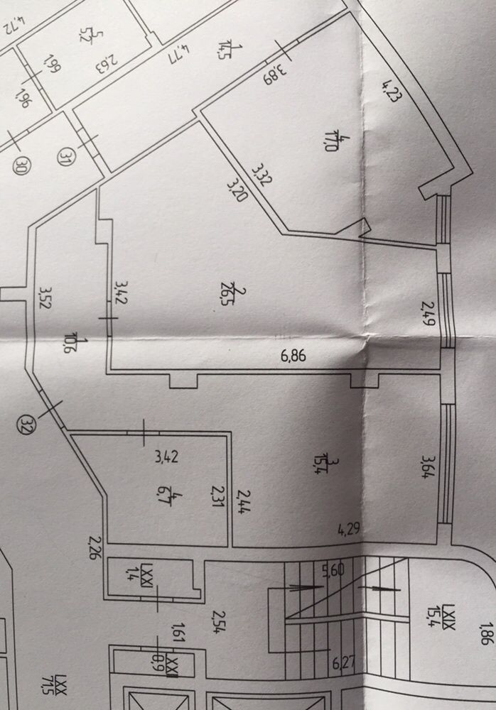 Фото 1 КІМ. КВАРТИРА, ПЛОЩА - 60 м², ЦІНА - 35 000 $
 у Вінниці