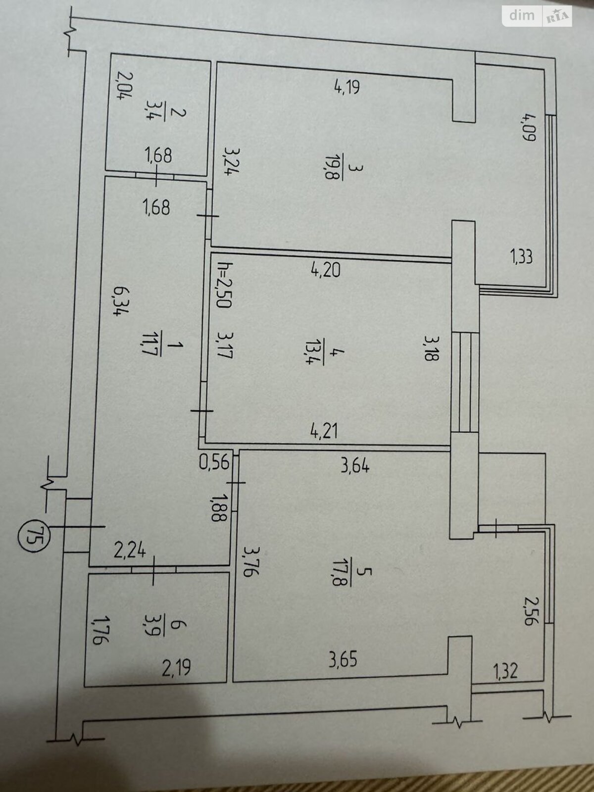 Фото 2 КІМ. КВАРТИРА, ПЛОЩА - 71 м², ЦІНА - 103 000 $
, Немирівське шосе у Вінниці