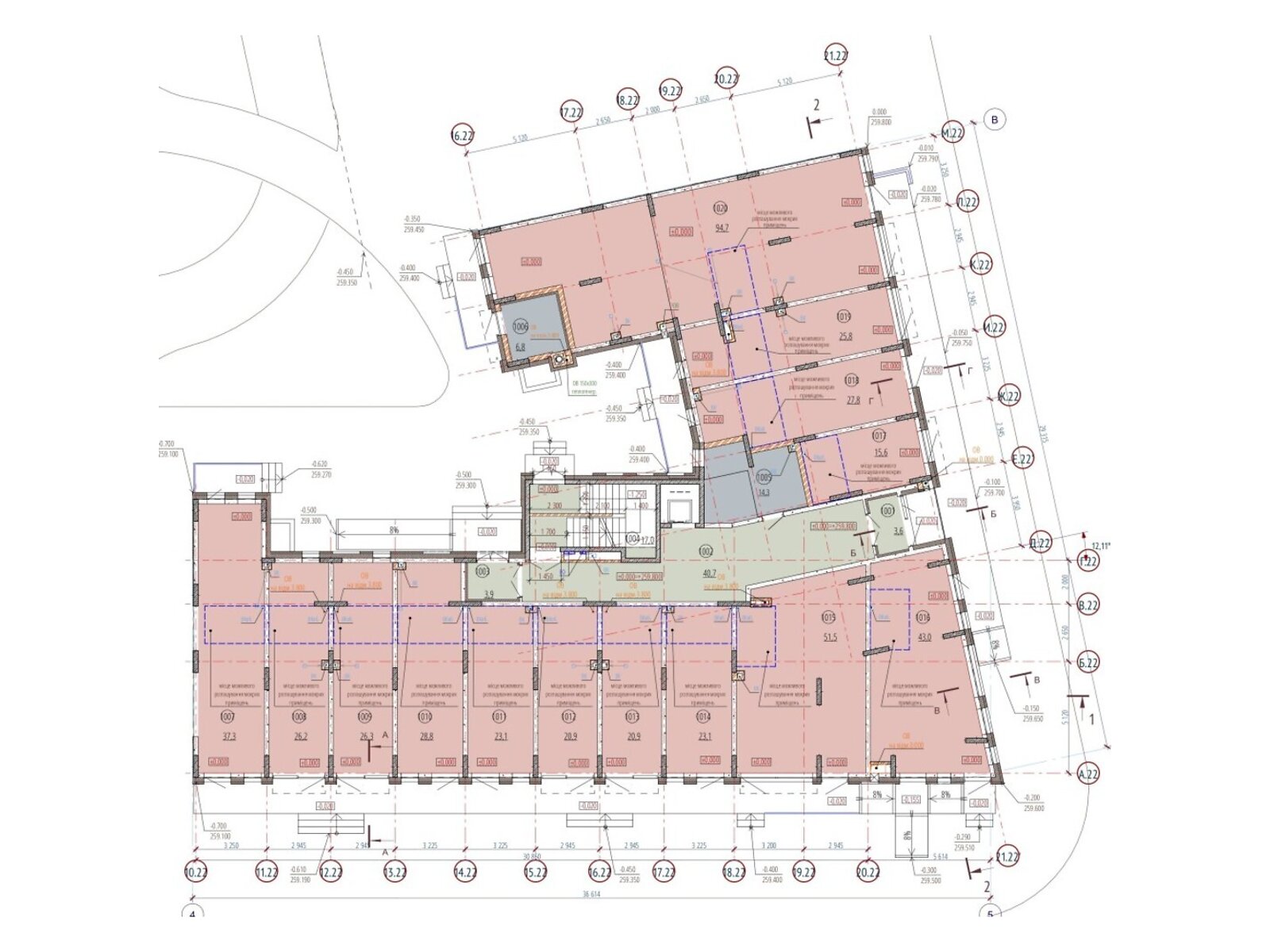 Фото ПЛОЩА - 25.7 м², ЦІНА - 58 619 $
, вул. Одеська у Вінниці