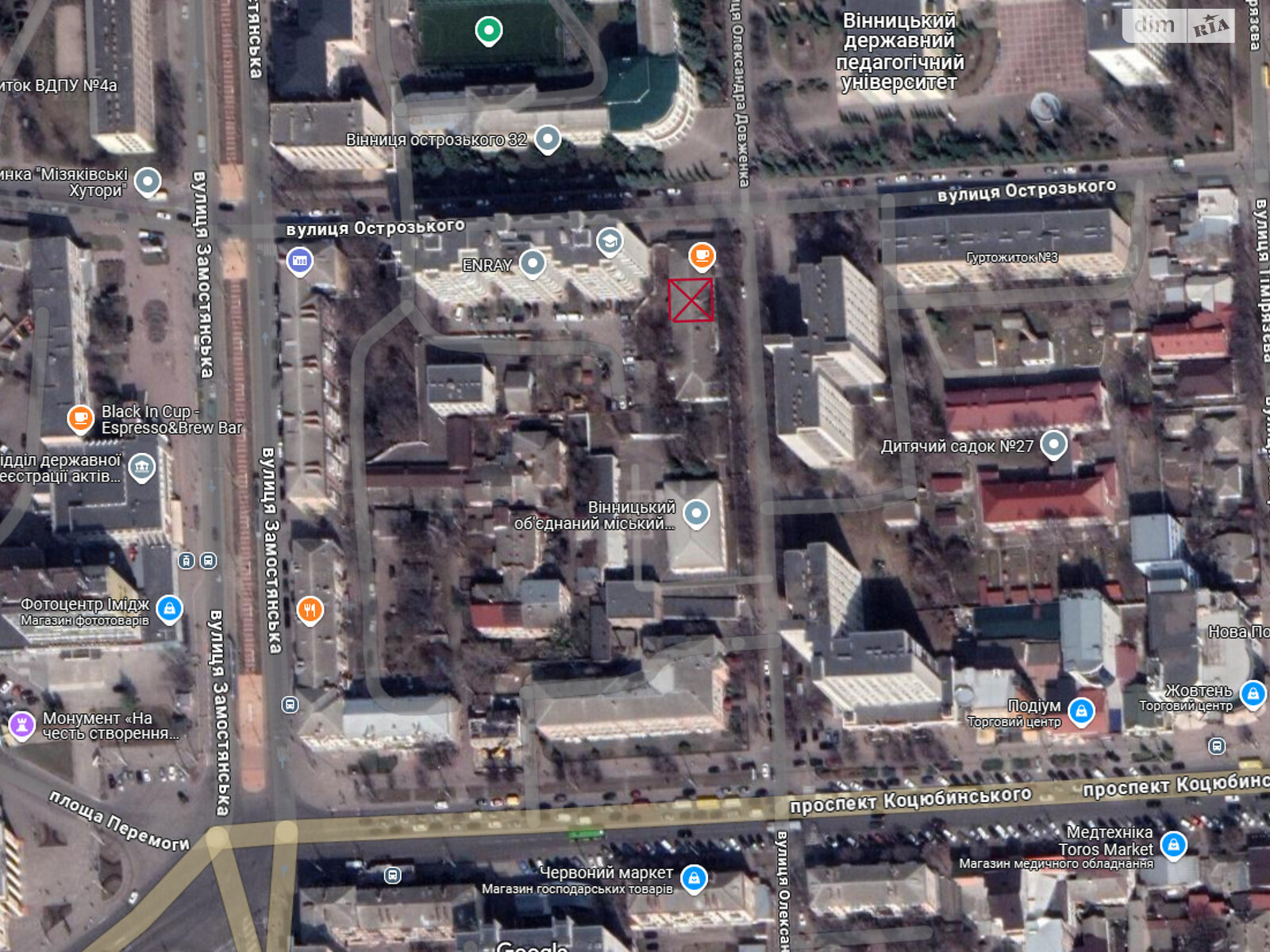 Фото ПЛОЩА - 60 м², ЦІНА - 25 000 $
, вул. Олександра Довженка у Вінниці