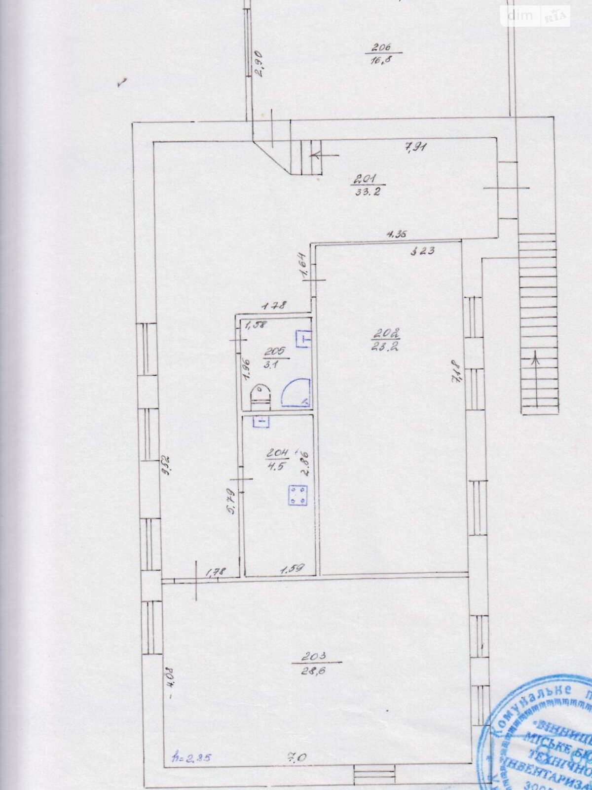 Фото ПЛОЩА - 110 м², ЦІНА - 17 600 $
, вул. Антонова Олега у Вінниці
