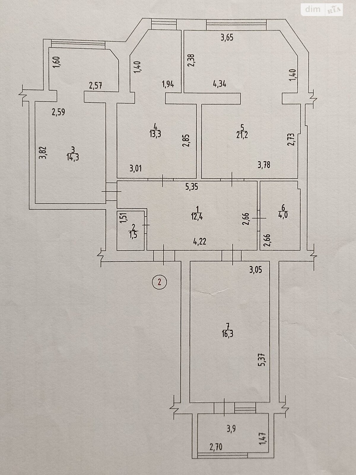 Фото 3 КІМ. КВАРТИРА, ПЛОЩА - 86.9 м², ЦІНА - 87 000 $
, пр. Павла Корнелюка(Станіславського) у Вінниці
