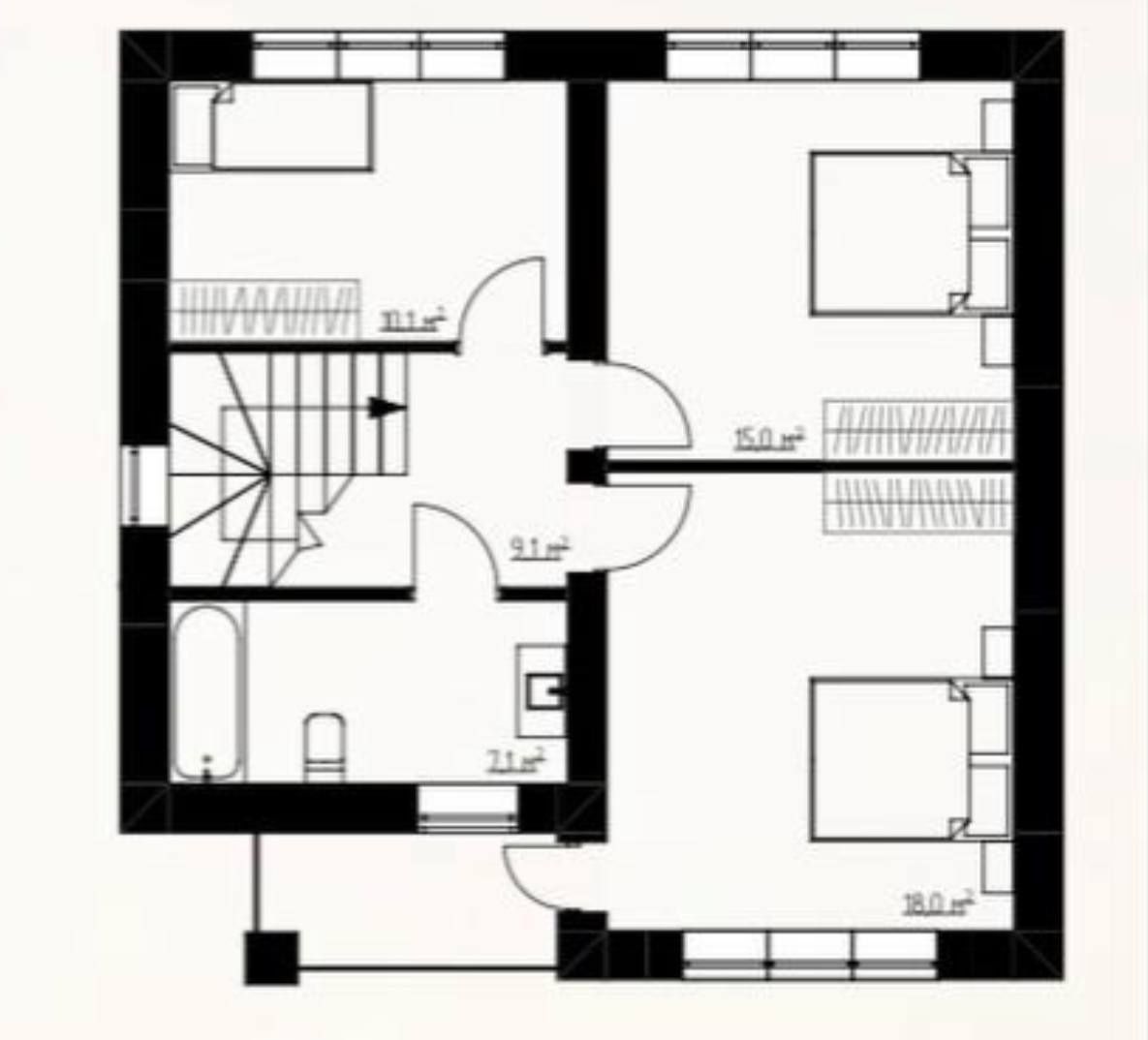 Обʼєкт нерухомості: 3 КІМ. БУДИНОК, ПЛОЩА - 120 м², ЦІНА - 135 000 $
 — HUBTRUST, Вінниця