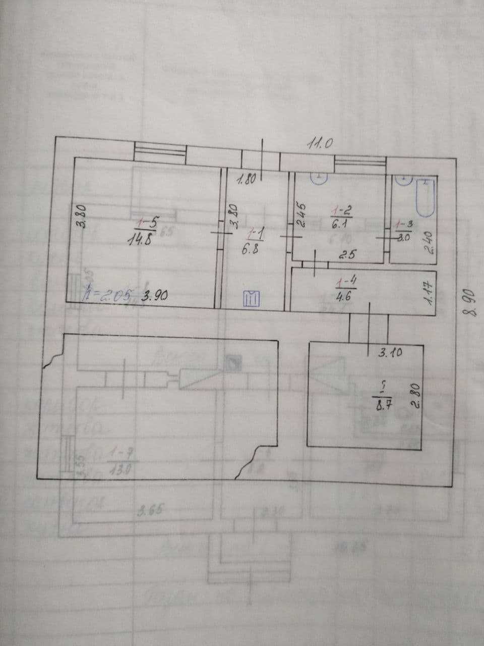 Обʼєкт нерухомості: 4 КІМ. БУДИНОК, ПЛОЩА - 193.4 м², ЦІНА - 50 000 $
 — HUBTRUST, Вінниця