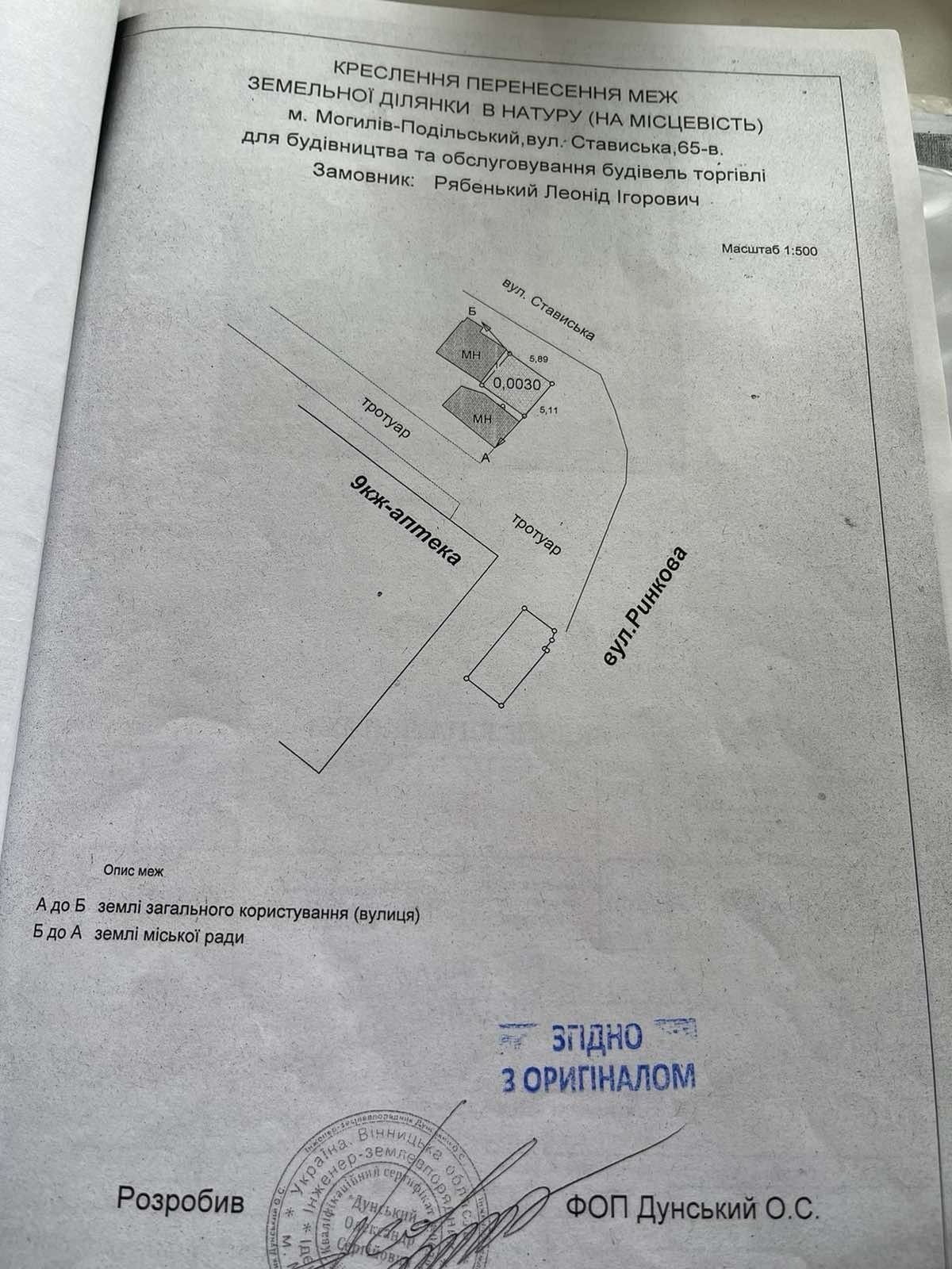 Обʼєкт нерухомості: ПЛОЩА - 30 м², ЦІНА - 25 000 $
 — HUBTRUST, Вінниця