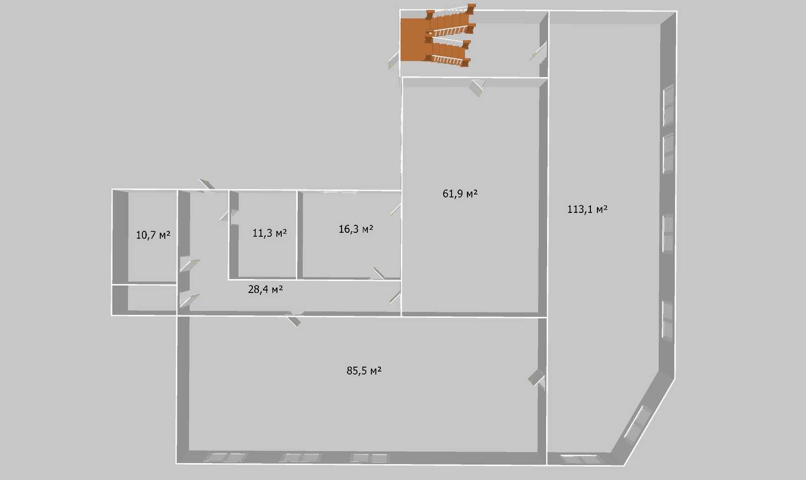 Обʼєкт нерухомості: ПЛОЩА - 260 м², ЦІНА - 2 213 $
 — HUBTRUST, Вінниця