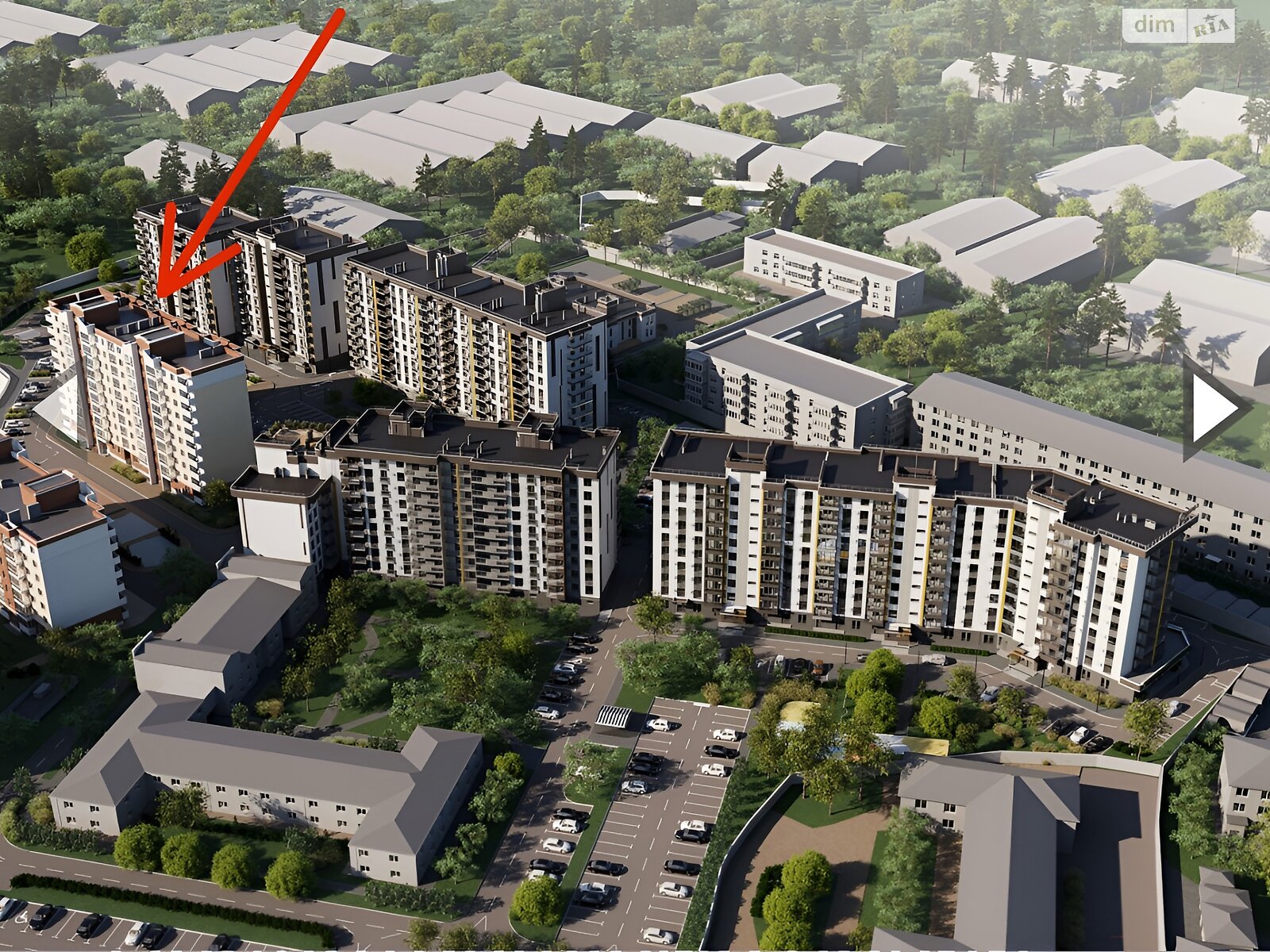 Обʼєкт нерухомості: 1 КІМ. КВАРТИРА, ПЛОЩА - 36.6 м², ЦІНА - 60 000 $
, вул. Стрілецька — HUBTRUST, Вінниця