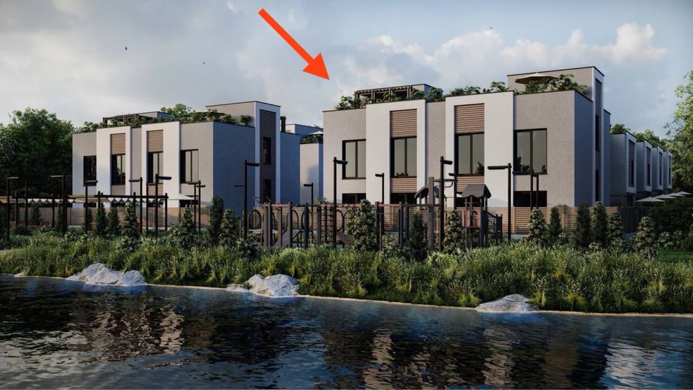 4 КІМ. БУДИНОК, ПЛОЩА - 120 м², ЦІНА - 169 000 $
