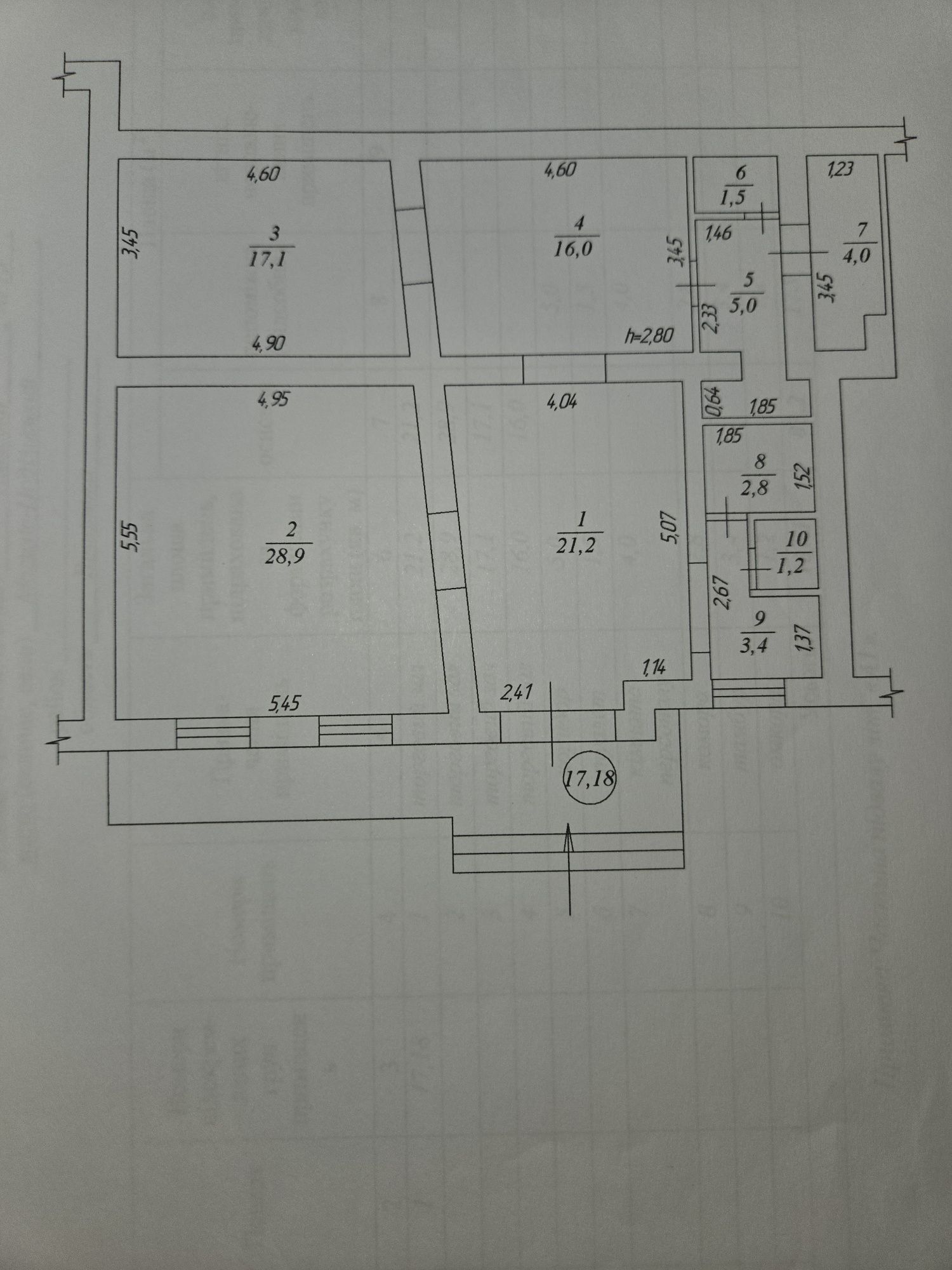 Обʼєкт нерухомості: ПЛОЩА - 100 м², ЦІНА - 958 $
 — HUBTRUST, Вінниця