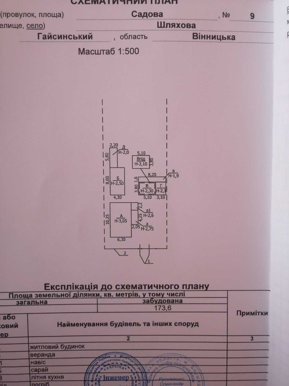 Обʼєкт нерухомості: 4 КІМ. БУДИНОК, ПЛОЩА - 60 м², ЦІНА - 5 000 $
 — HUBTRUST, Вінниця