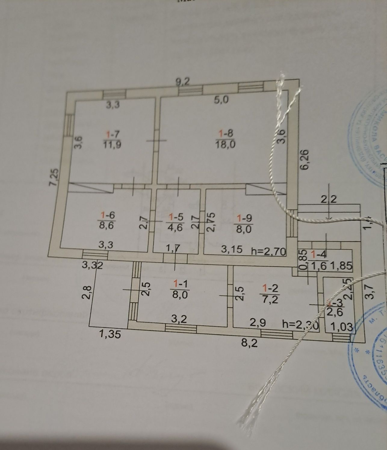 Обʼєкт нерухомості: 4 КІМ. БУДИНОК, ПЛОЩА - 80 м², ЦІНА - 32 000 $
 — HUBTRUST, Вінниця
