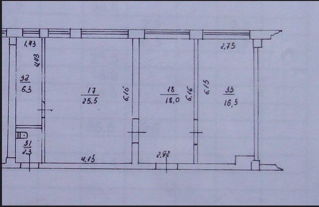 Обʼєкт нерухомості: ПЛОЩА - 36 м², ЦІНА - 850 $
 — HUBTRUST, Вінниця