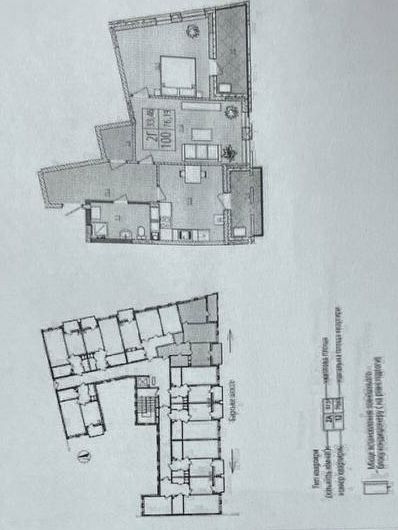Обʼєкт нерухомості: 2 КІМ.  КВАРТИРА ПЛОЩА – 70 м², ЦІНА – 77 800$, РАЙОН: Барське шосе — HUBTRUST, Вінниця