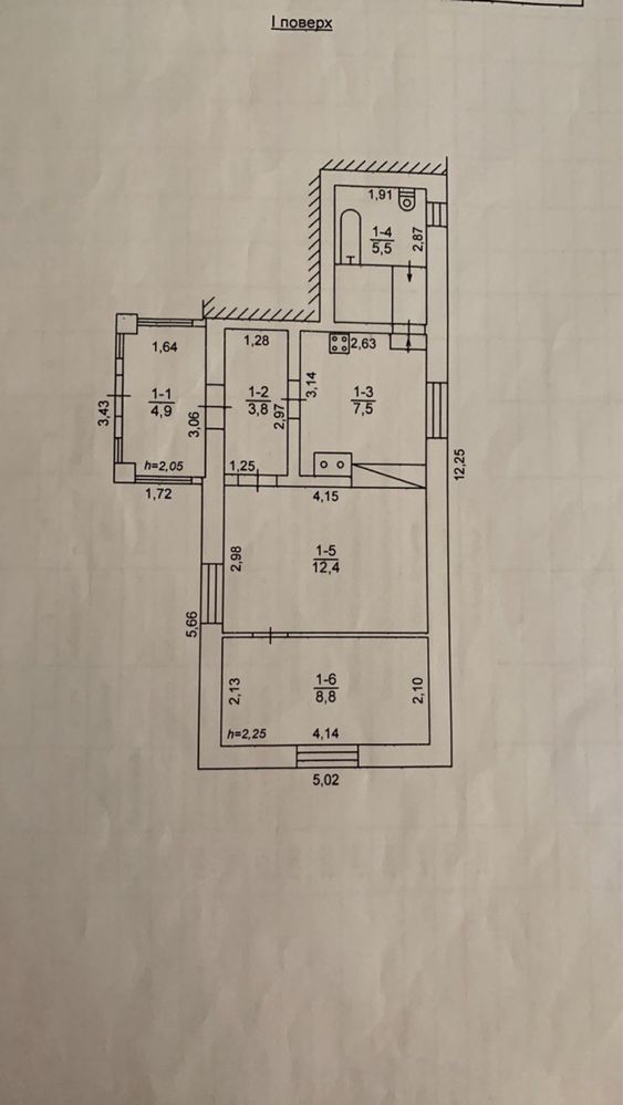 Обʼєкт нерухомості: 1 КІМ. БУДИНОК, ПЛОЩА - 42 м², ЦІНА - 17 800 $
 — HUBTRUST, Вінниця