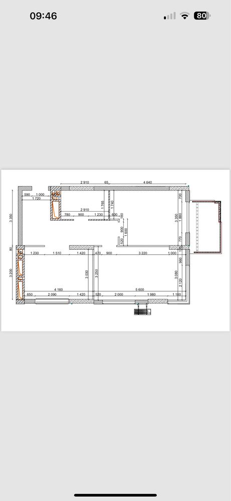 2 КІМ.  КВАРТИРА ПЛОЩА – 65 м², ЦІНА – 84 000$, РАЙОН: Центр