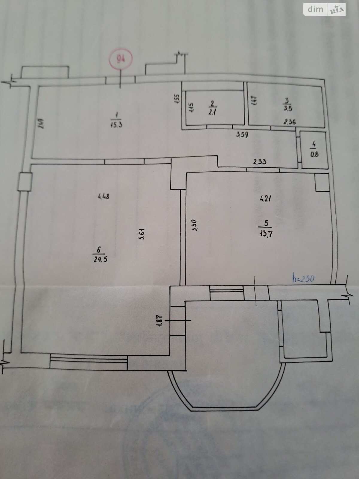 Обʼєкт нерухомості: 1 КІМ. КВАРТИРА, ПЛОЩА - 62.5 м², ЦІНА - 68 500 $
, вул. Стрілецька — HUBTRUST, Вінниця