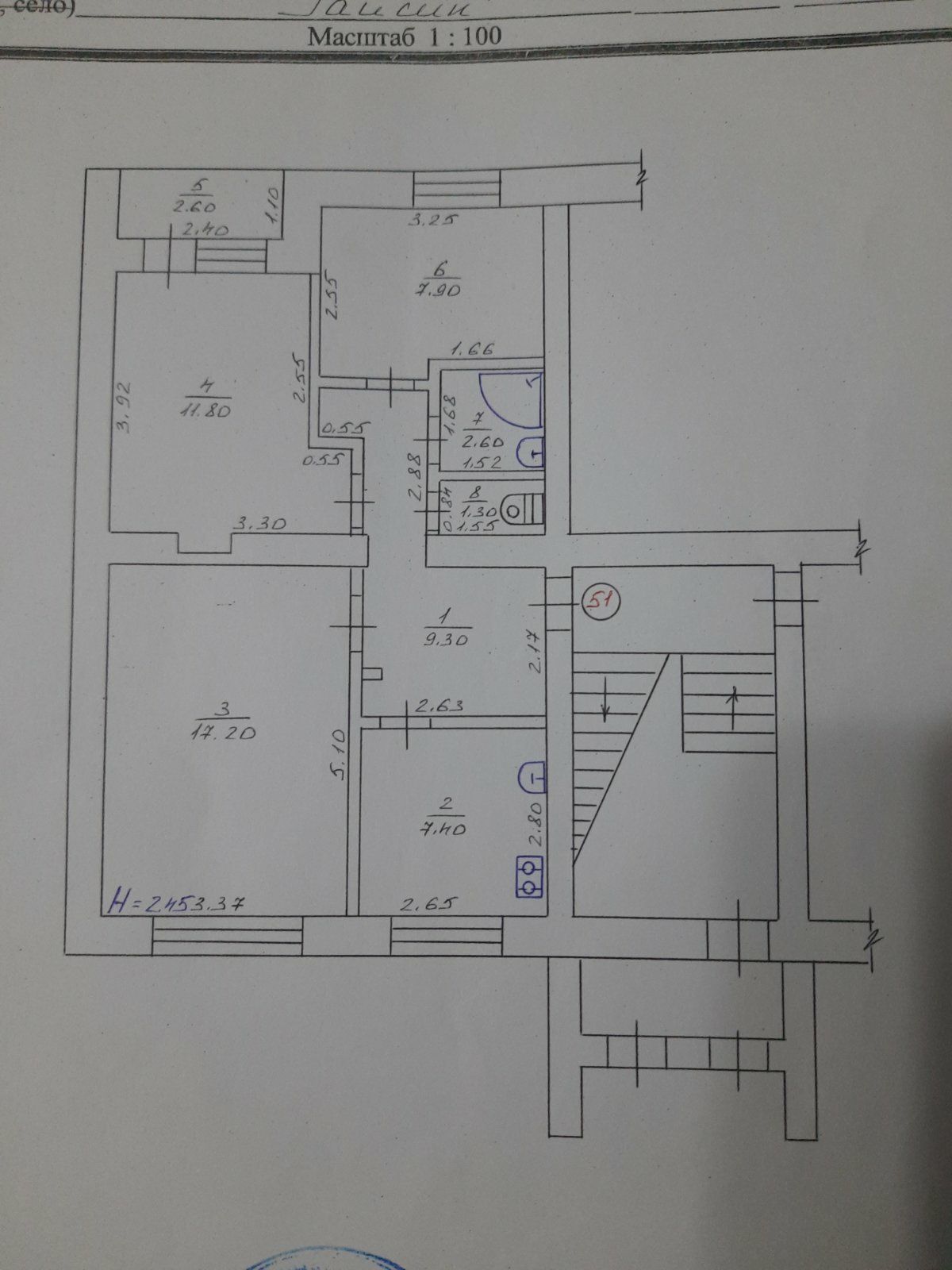 Обʼєкт нерухомості: 3 КІМ. КВАРТИРА, ПЛОЩА - 60 м², ЦІНА - 65 000 $
 — HUBTRUST, Вінниця