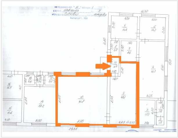 Обʼєкт нерухомості: ПЛОЩА - 118.8 м², ЦІНА - 151 $
 — HUBTRUST, Вінниця