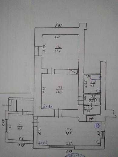 Обʼєкт нерухомості: 2 КІМ. КВАРТИРА, ПЛОЩА - 70 м², ЦІНА - 39 000 $
 — HUBTRUST, Вінниця