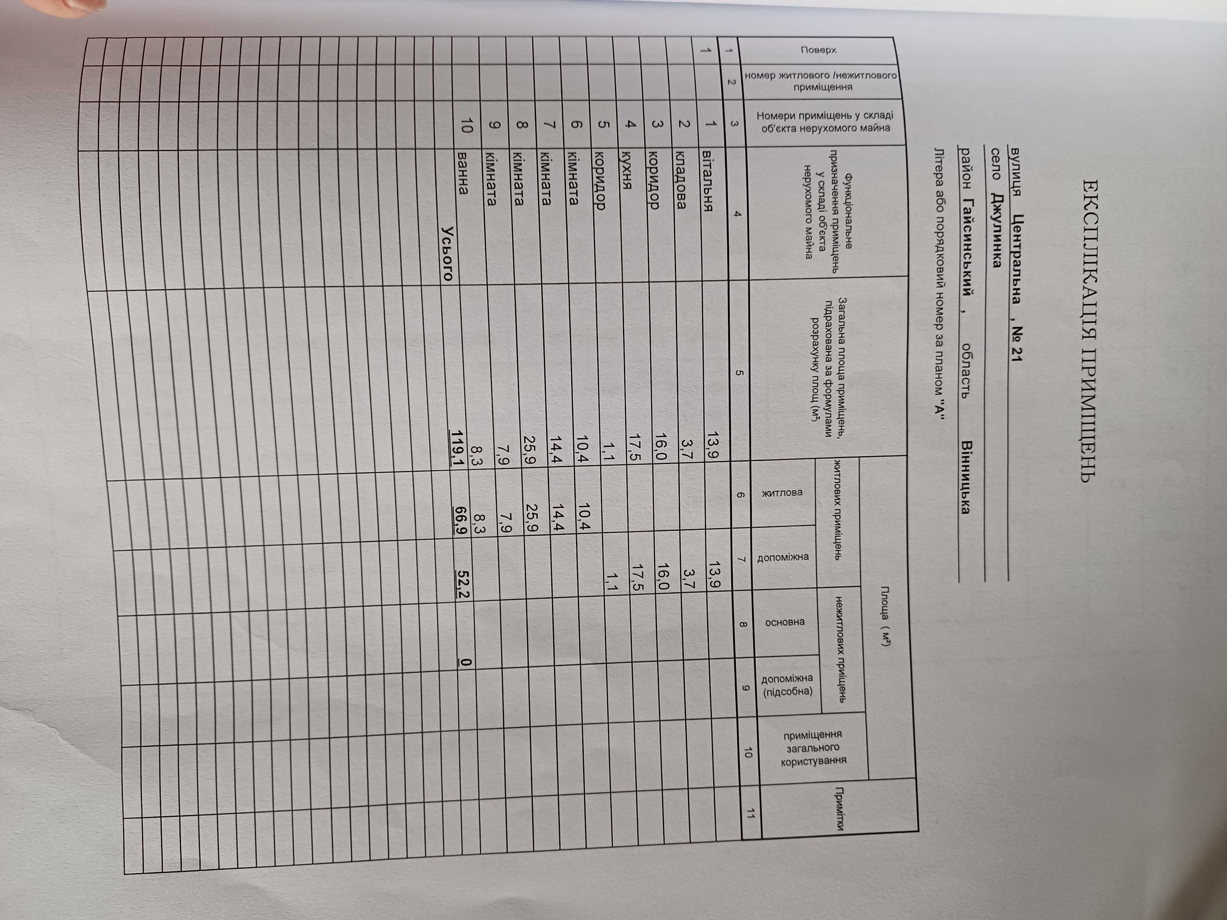 Обʼєкт нерухомості: 5 КІМ. БУДИНОК, ПЛОЩА - 120 м², ЦІНА - 45 000 $
 — HUBTRUST, Вінниця