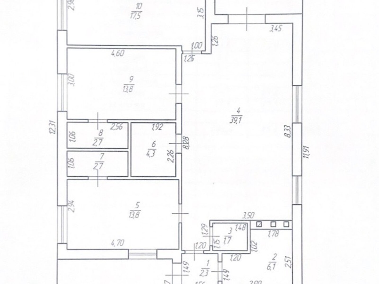 Обʼєкт нерухомості: 3 КІМ. БУДИНОК, ПЛОЩА - 104 м², ЦІНА - 79 990 $
 — HUBTRUST, Вінниця