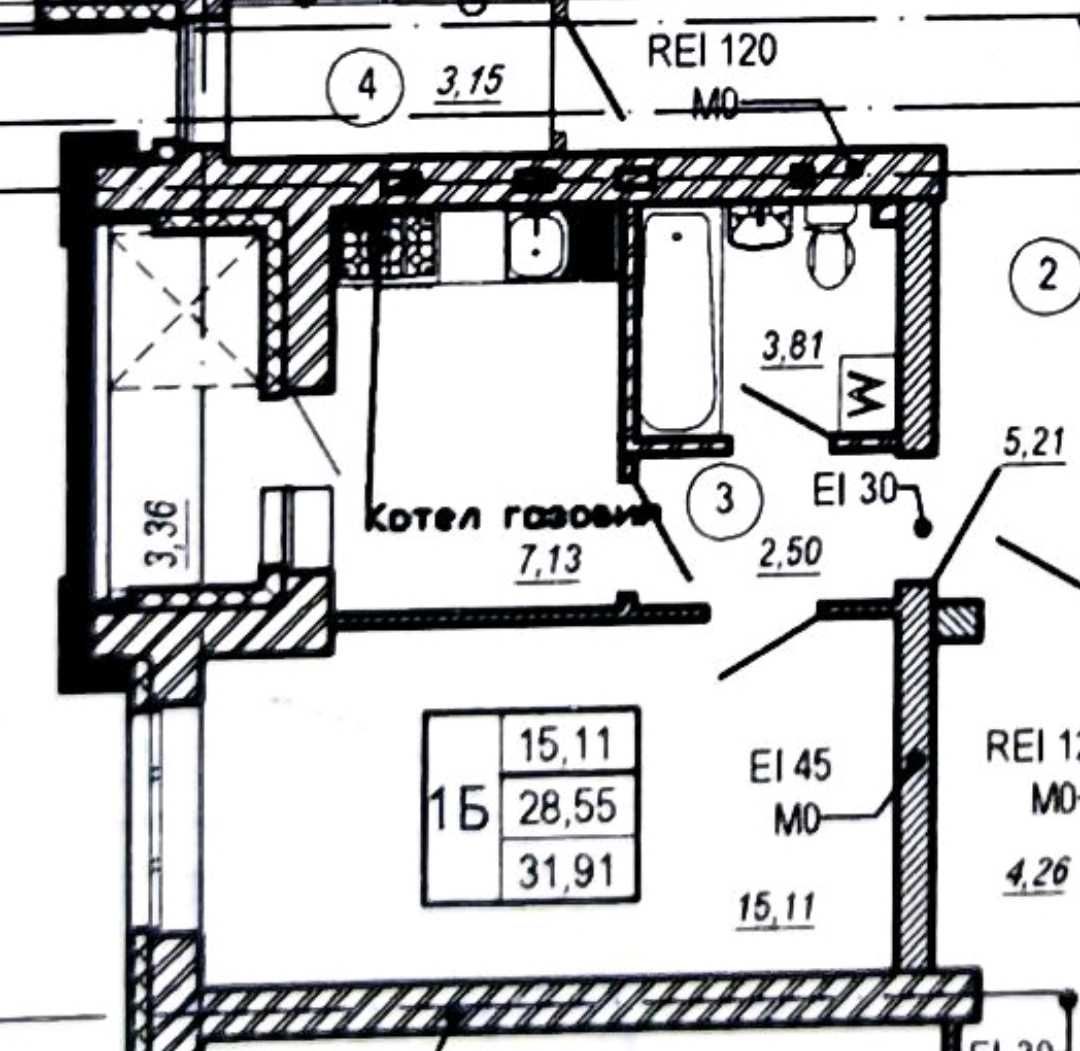 Обʼєкт нерухомості: 1 КІМ. КВАРТИРА, ПЛОЩА - 31.91 м², ЦІНА - 16 000 $
 — HUBTRUST, Вінниця