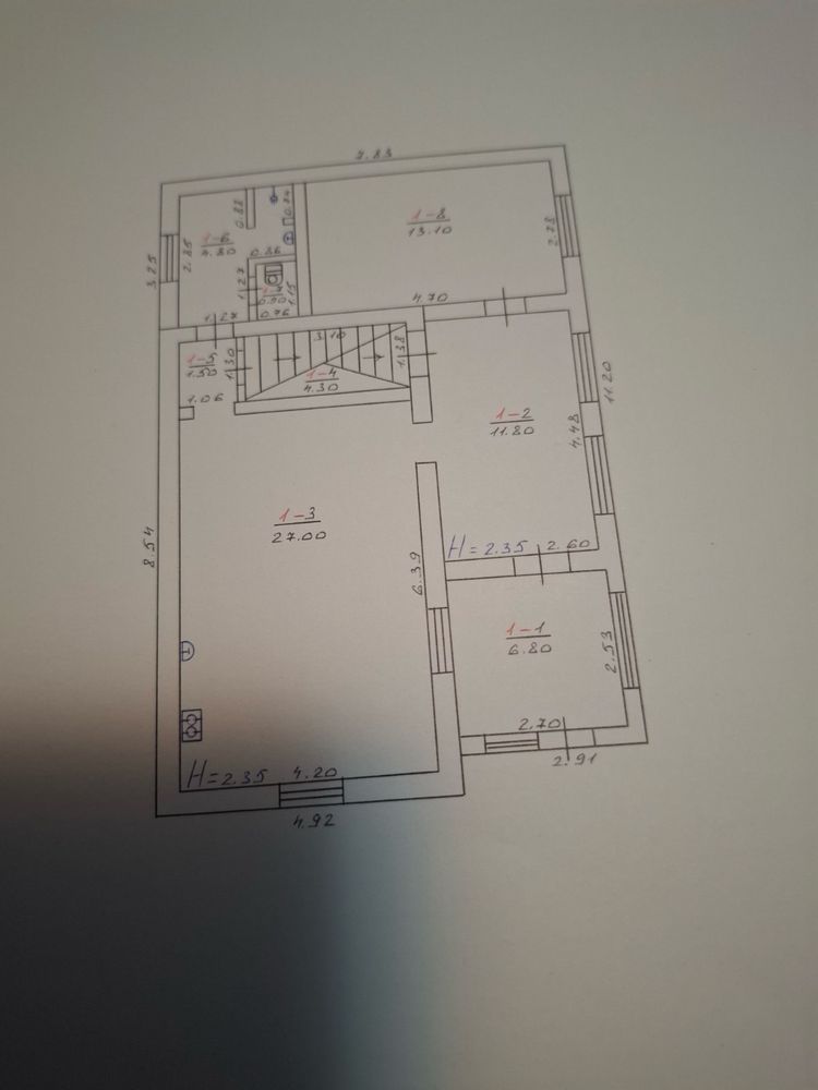 Обʼєкт нерухомості: 3 КІМ. БУДИНОК, ПЛОЩА - 153.3 м², ЦІНА - 50 000 $
 — HUBTRUST, Вінниця