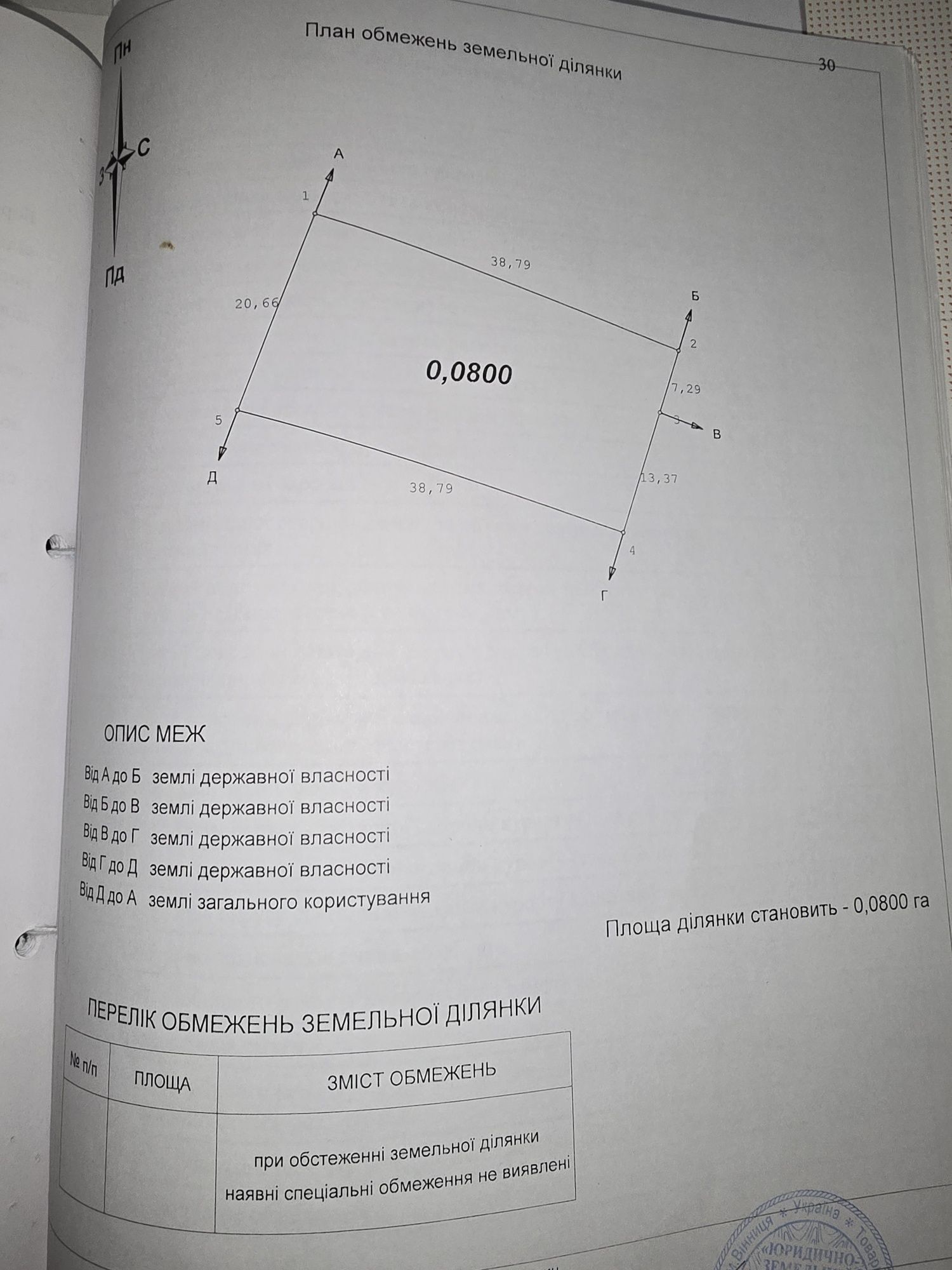 Обʼєкт нерухомості: ПЛОЩА - 8 CОТ., ЦІНА - 17 500 $
 — HUBTRUST, Вінниця