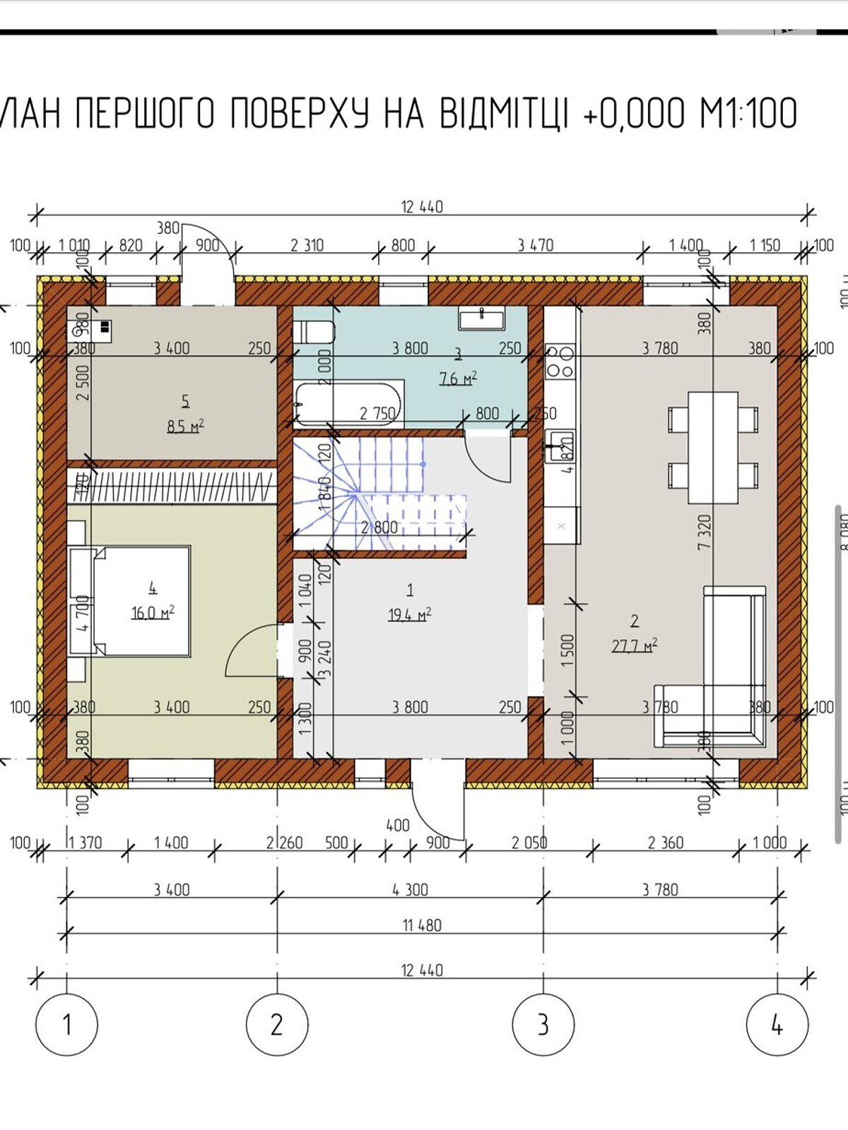 Обʼєкт нерухомості: 5 КІМ. БУДИНОК, ПЛОЩА - 160 м², ЦІНА - 92 000 $
 — HUBTRUST, Вінниця