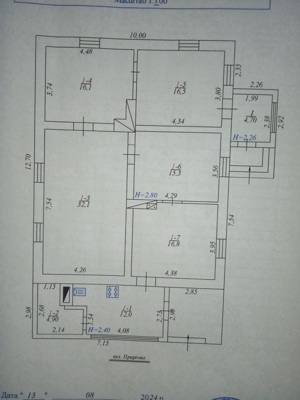 Обʼєкт нерухомості: 5 КІМ. БУДИНОК, ПЛОЩА - 118.5 м², ЦІНА - 45 000 $
 — HUBTRUST, Вінниця