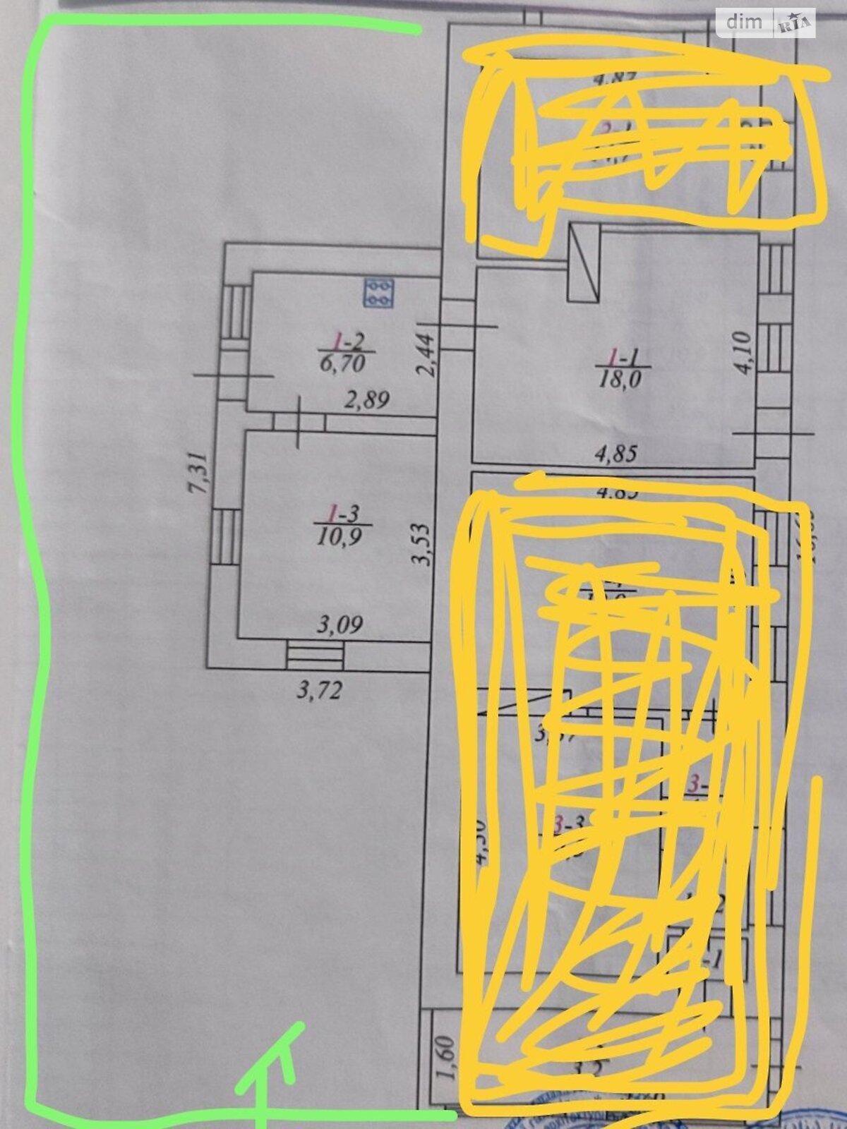 Обʼєкт нерухомості: 1 КІМ. БУДИНОК, ПЛОЩА - 30 м², ЦІНА - 13 000 $
, вул. Михайла Грушевського(Урицького) — HUBTRUST, Вінниця