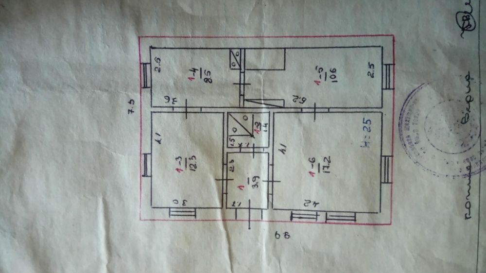 Обʼєкт нерухомості: 4 КІМ. БУДИНОК, ПЛОЩА - 58 м², ЦІНА - 5 800 $
 — HUBTRUST, Вінниця