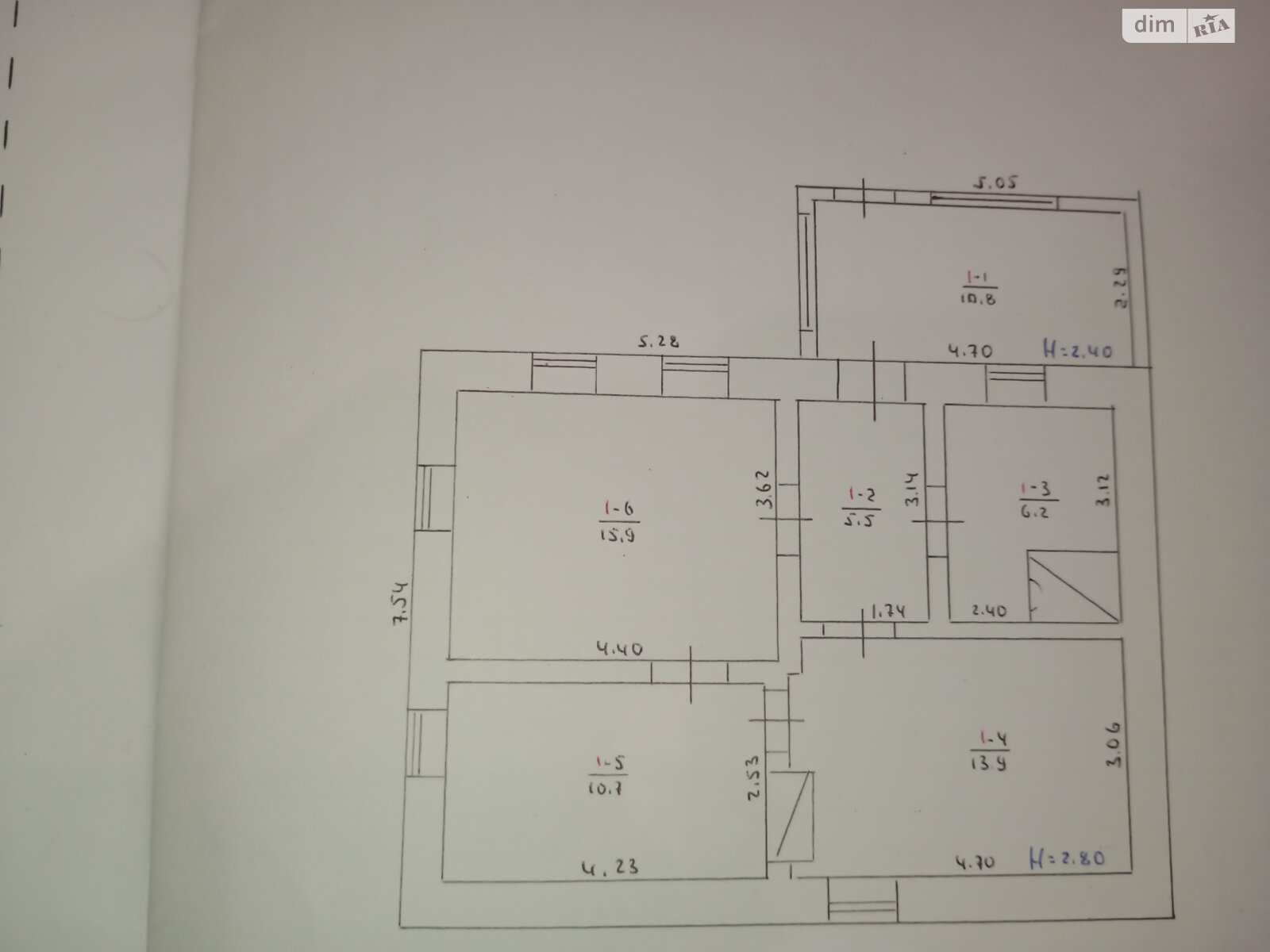 Обʼєкт нерухомості: 3 КІМ. БУДИНОК, ПЛОЩА - 63 м², ЦІНА - 4 000 $
 — HUBTRUST, Вінниця