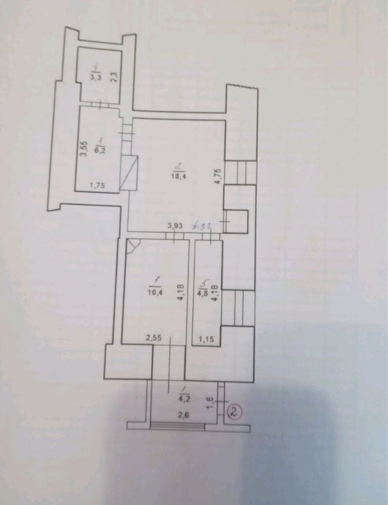 Обʼєкт нерухомості: 3 КІМ. КВАРТИРА, ПЛОЩА - 47.3 м², ЦІНА - 8 000 $
 — HUBTRUST, Вінниця