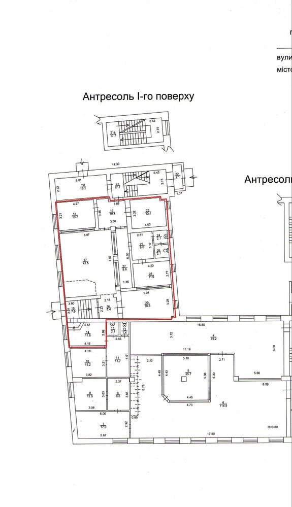 Обʼєкт нерухомості: ПЛОЩА - 155 м², ЦІНА - 1 199 $
 — HUBTRUST, Вінниця