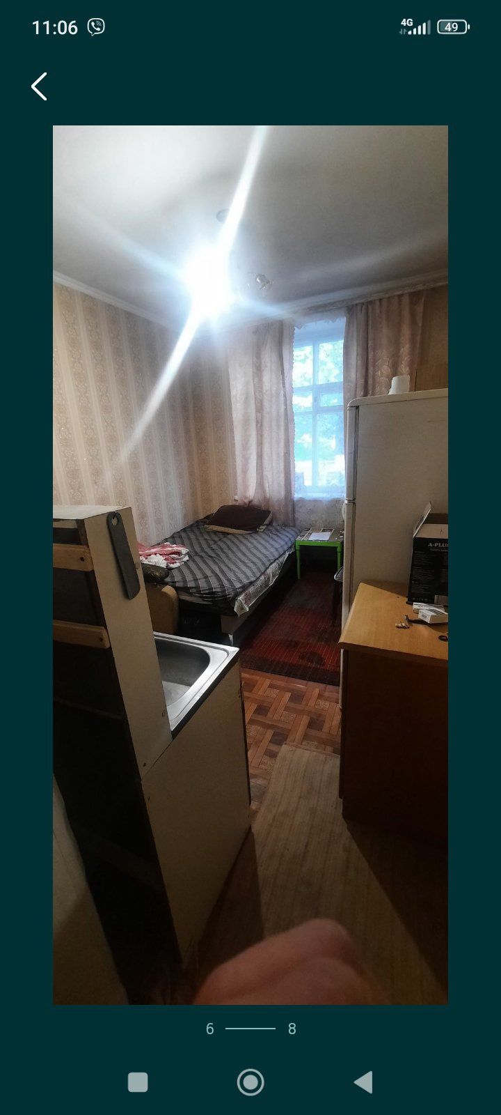 КІМНАТА, ПЛОЩА - 18 м², ЦІНА - 47 $
