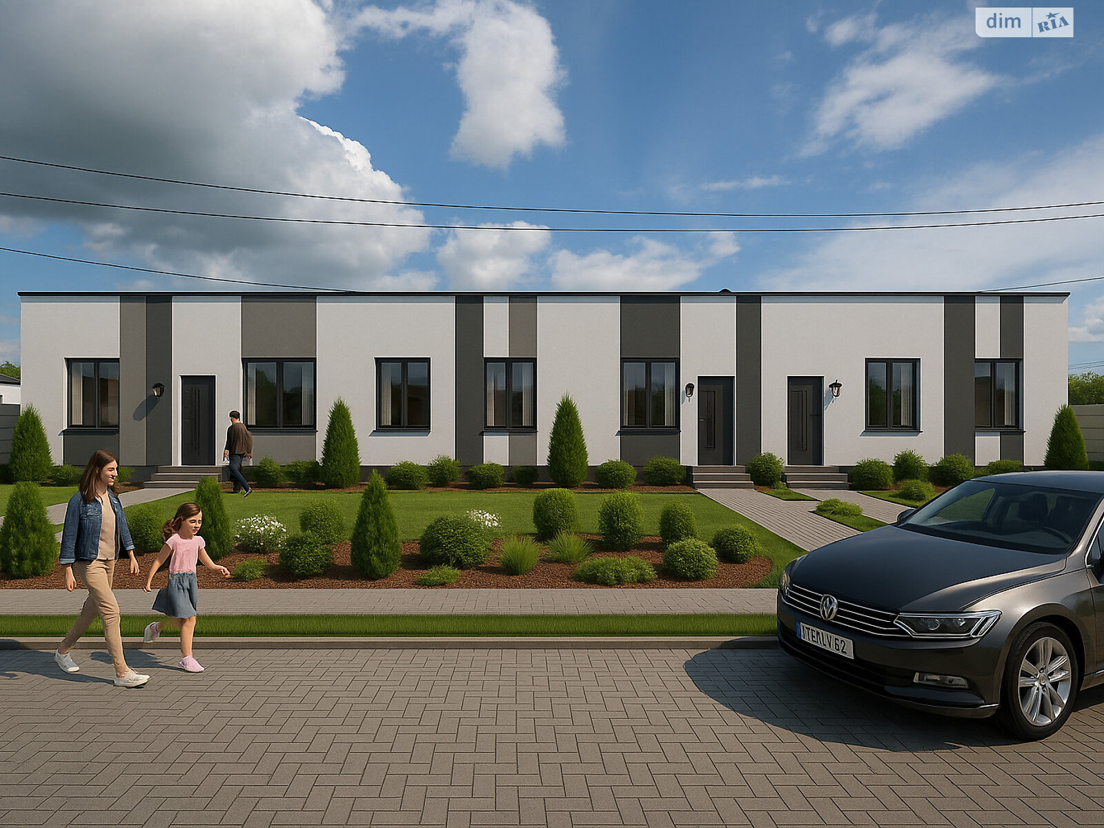 2 КІМ. ТАУНХАУС, ПЛОЩА - 75 м², ЦІНА - 45 999 $
