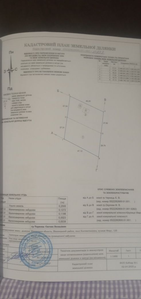 Обʼєкт нерухомості: 2 КІМ. БУДИНОК, ПЛОЩА - 12 м², ЦІНА - 10 000 $
 — HUBTRUST, Вінниця