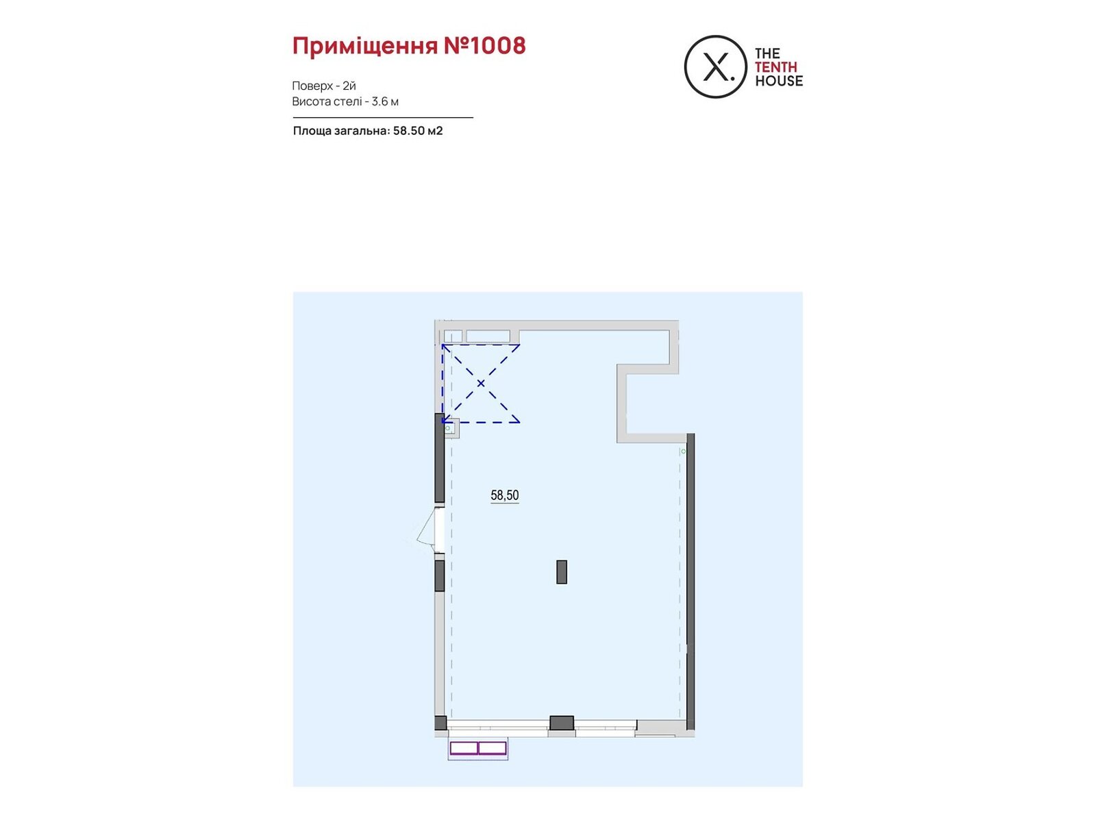 ПЛОЩА - 58.5 м², ЦІНА - 173 617 $
, вул. Келецька