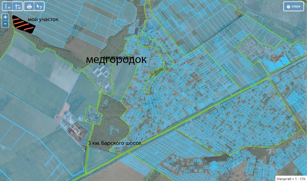 Обʼєкт нерухомості: ПЛОЩА - 126 CОТ., ЦІНА - 500 $
 — HUBTRUST, Вінниця
