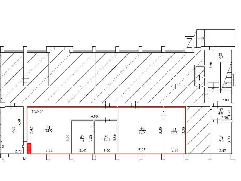 Обʼєкт нерухомості: ПЛОЩА - 96.4 м², ЦІНА - 88 $
 — HUBTRUST, Вінниця