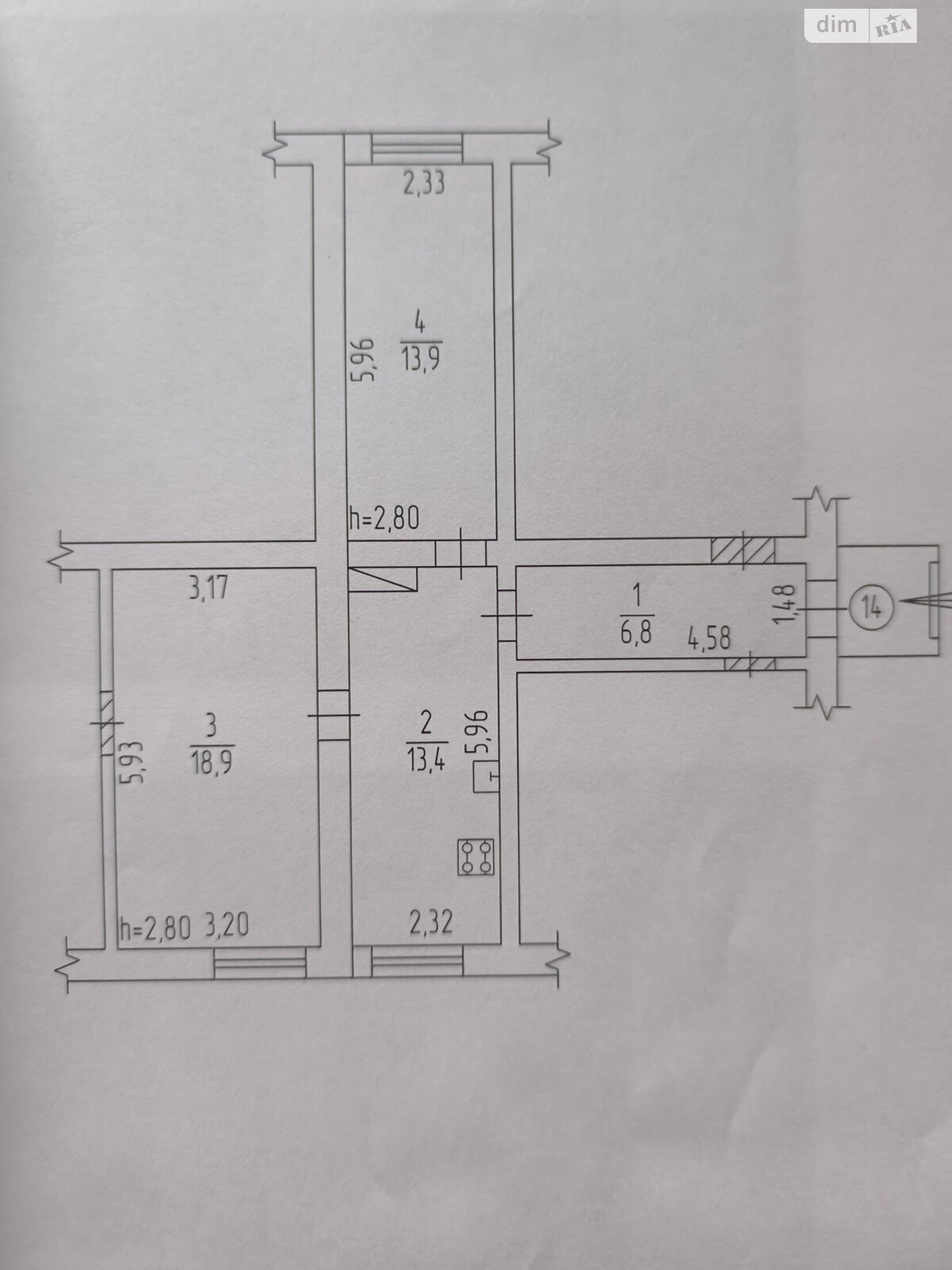 Обʼєкт нерухомості: 3 КІМ. КВАРТИРА, ПЛОЩА - 53 м², ЦІНА - 35 000 $
, вул. Юрія Клена — HUBTRUST, Вінниця