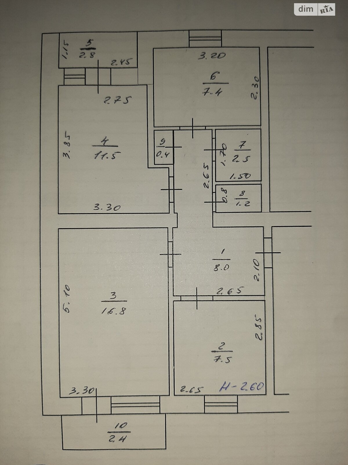 Обʼєкт нерухомості: 3 КІМ. КВАРТИРА, ПЛОЩА - 60.5 м², ЦІНА - 35 000 $
, вул. Будкевича — HUBTRUST, Вінниця